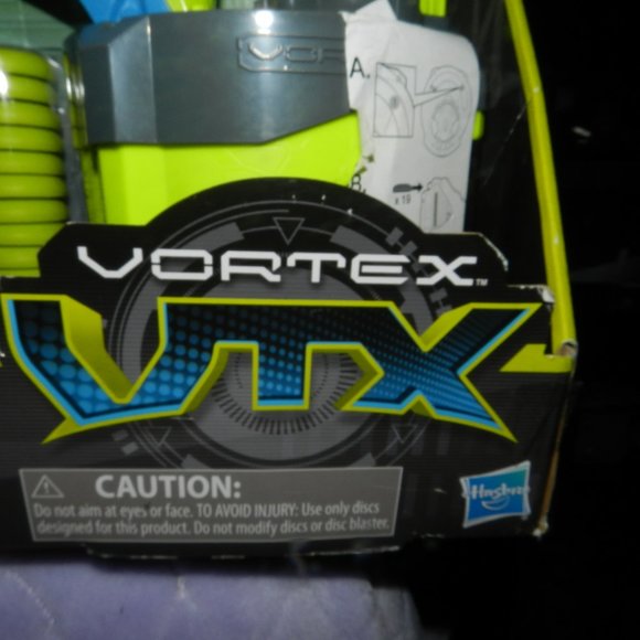 NERF Vortex Pyragon and 40 Disc Drum Blaster set Sealed   NEW - Picture 7 of 15